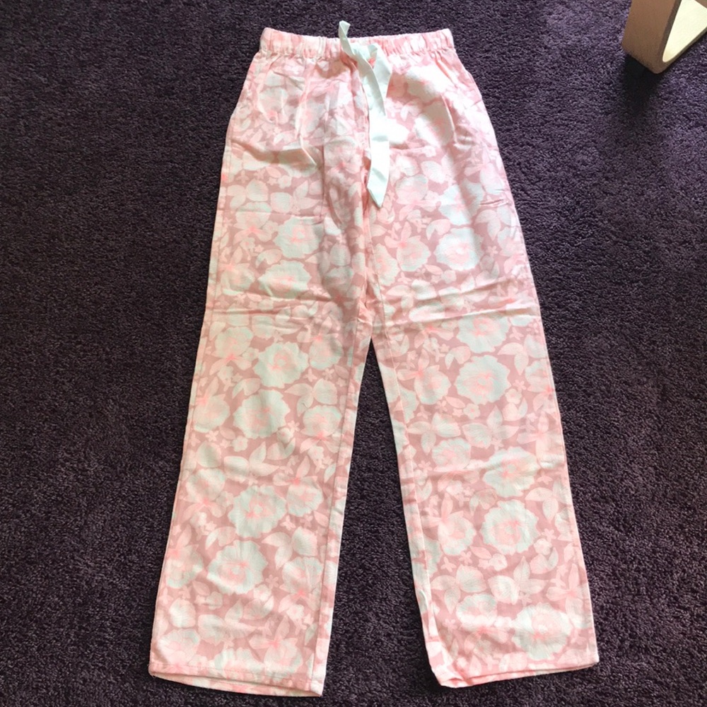 unworn pajama pants